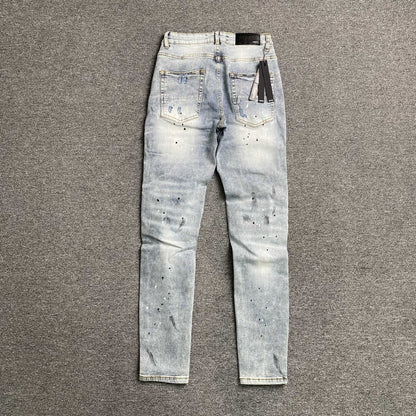 DISTRESSED DENIM “Platinum Tie-Dye”