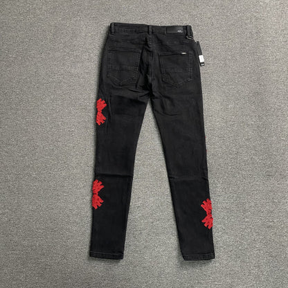 DISTRESSED DENIM “Red Cross”