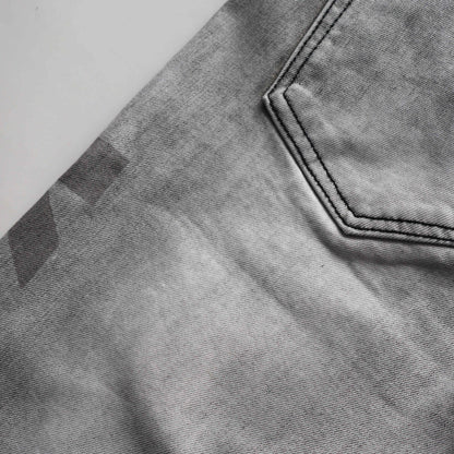 CROSS STITCH DENIM “Ash Stonewash”