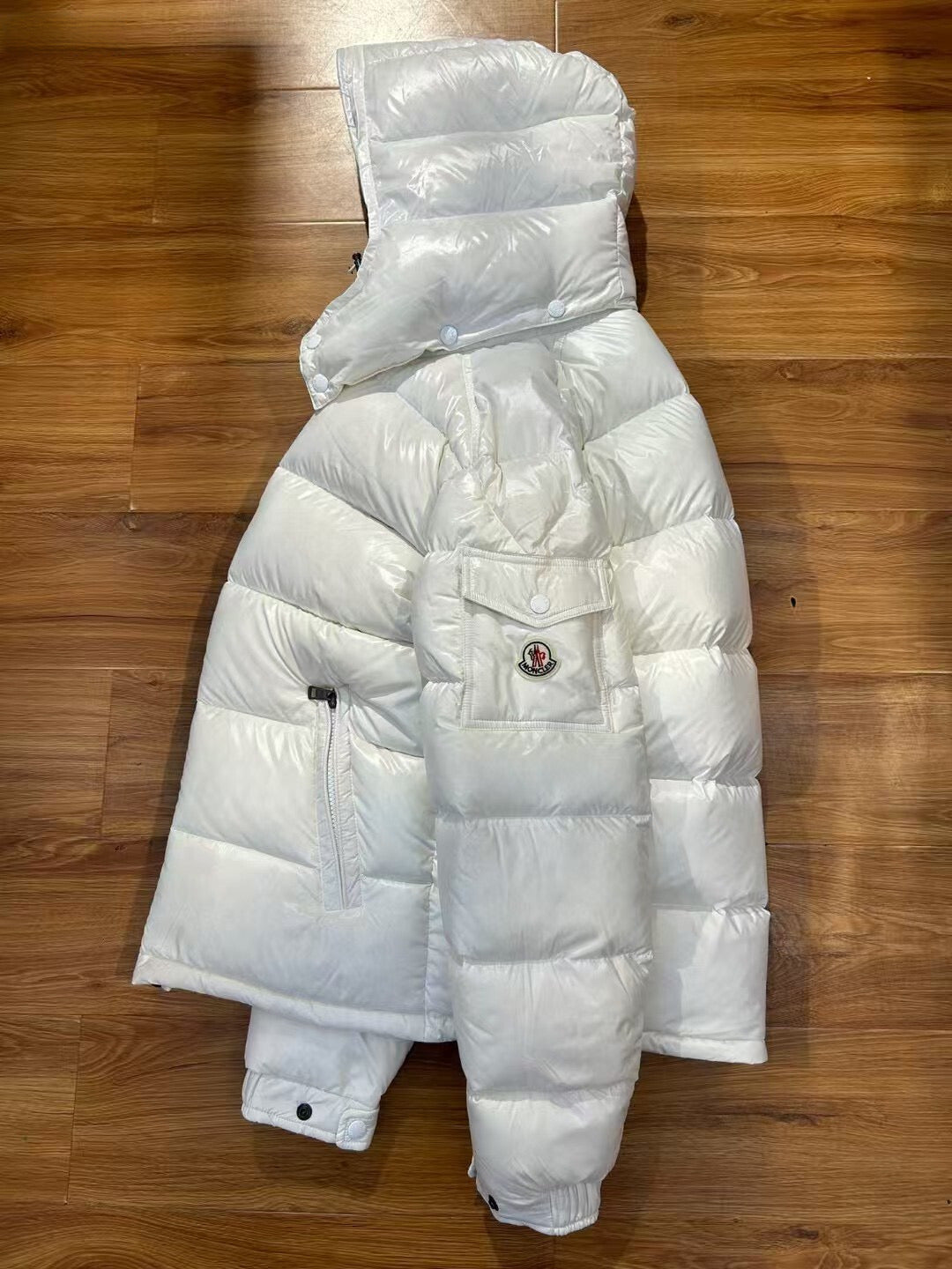 ALPINE SHELL PUFFER “White”