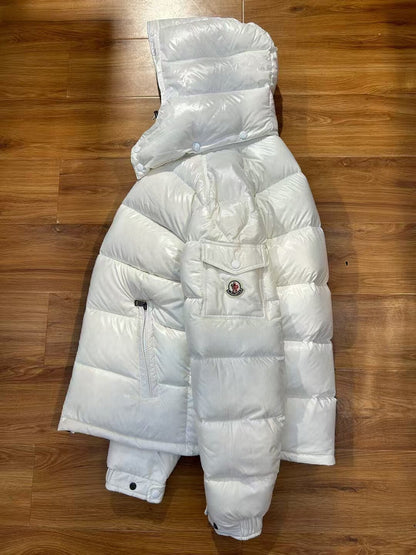 ALPINE SHELL PUFFER “White”