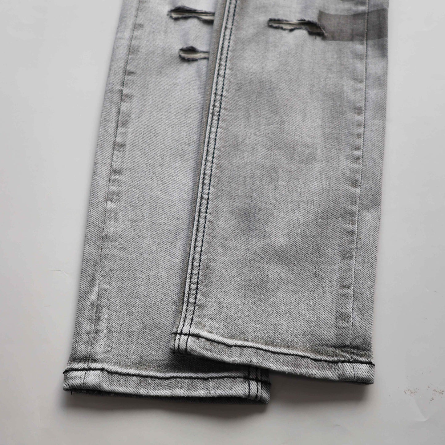 CROSS STITCH DENIM “Ash Stonewash”