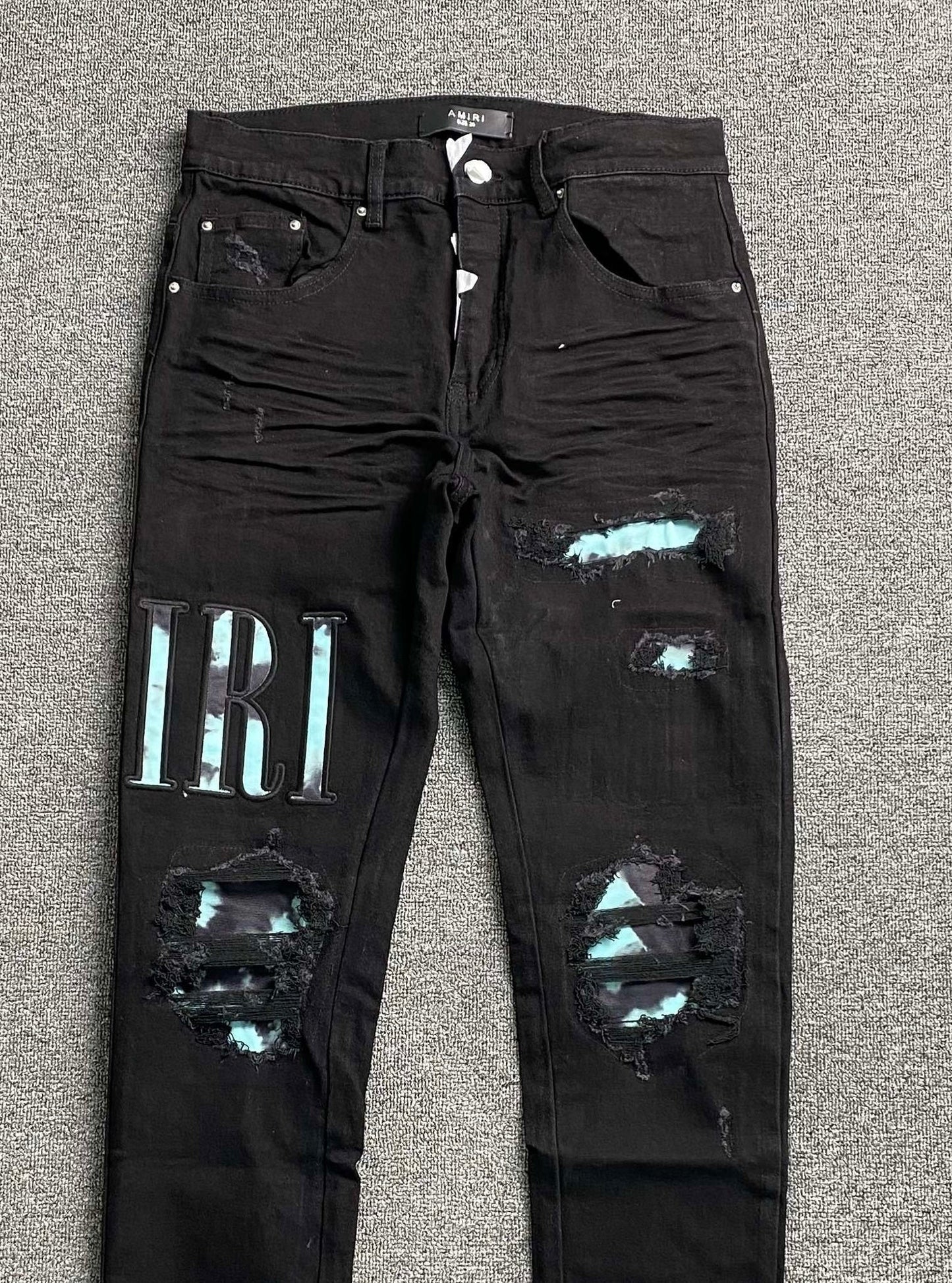 DISTRESSED DENIM “Skeletal Canvas”