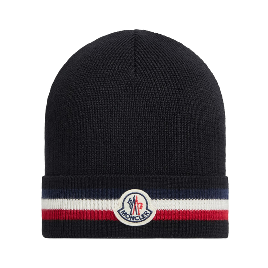 TRICOLOUR KNIT BEANIE “Archive”
