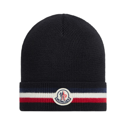 TRICOLOUR KNIT BEANIE “Archive”