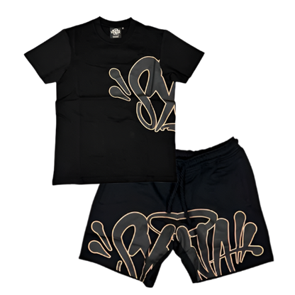 UTILITY FLEECE SET “Black & Rose Gold”