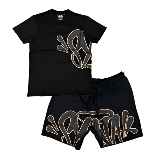 UTILITY FLEECE SET “Black & Rose Gold”