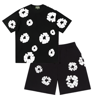 WASHED INDIGO SET “Black”