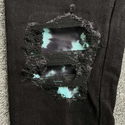 DISTRESSED DENIM “Skeletal Canvas”