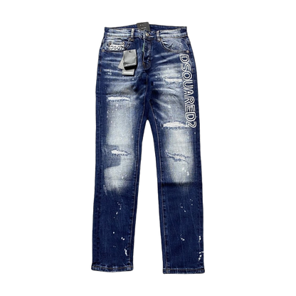 ICON WASH DENIM “Washed Typo”