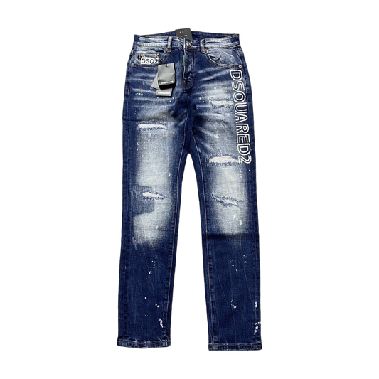 ICON WASH DENIM “Washed Typo”