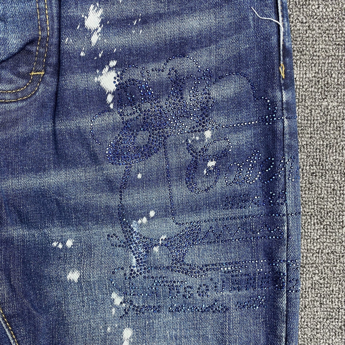 ICON WASH DENIM “Cobalt Destroyed”