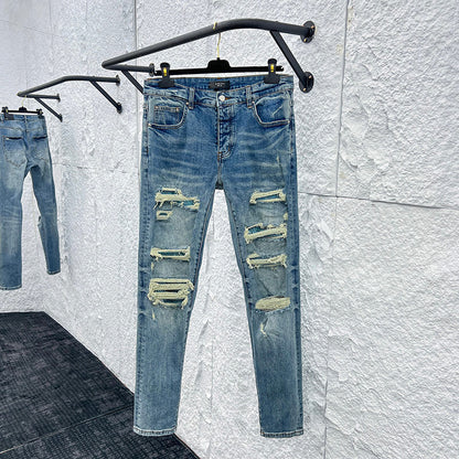 DISTRESSED DENIM “Blue Marble”