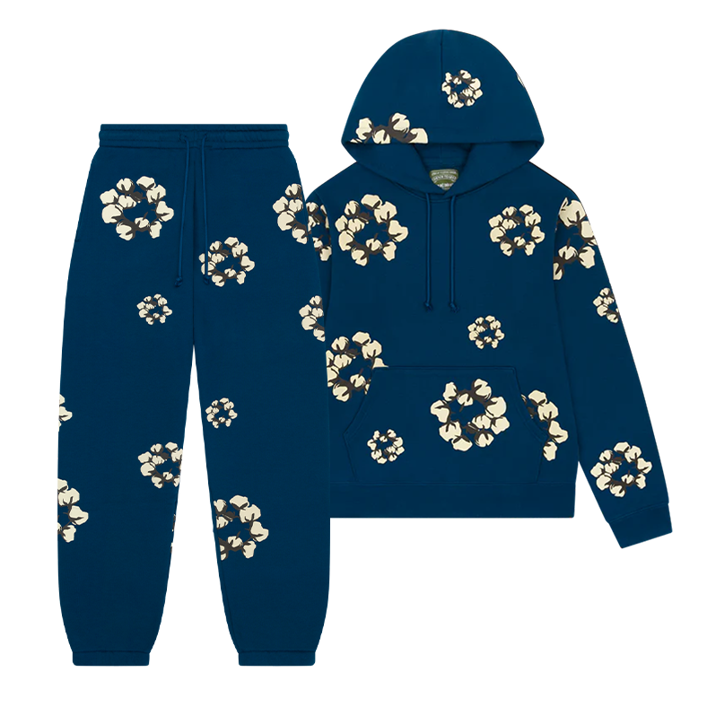 WASHED INDIGO SET “Blue”