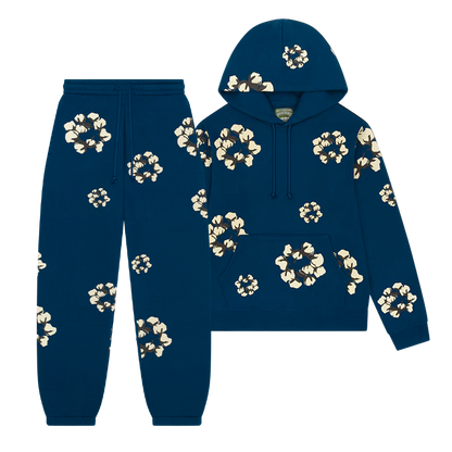 WASHED INDIGO SET “Blue”