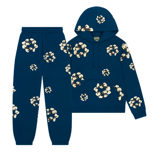 WASHED INDIGO SET “Blue”