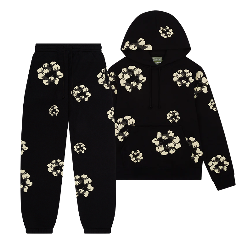 WASHED INDIGO SET “Black”
