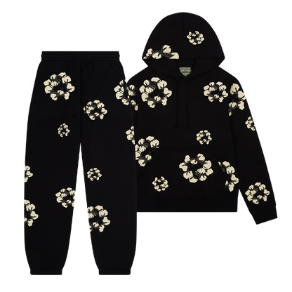 WASHED INDIGO SET “Black”