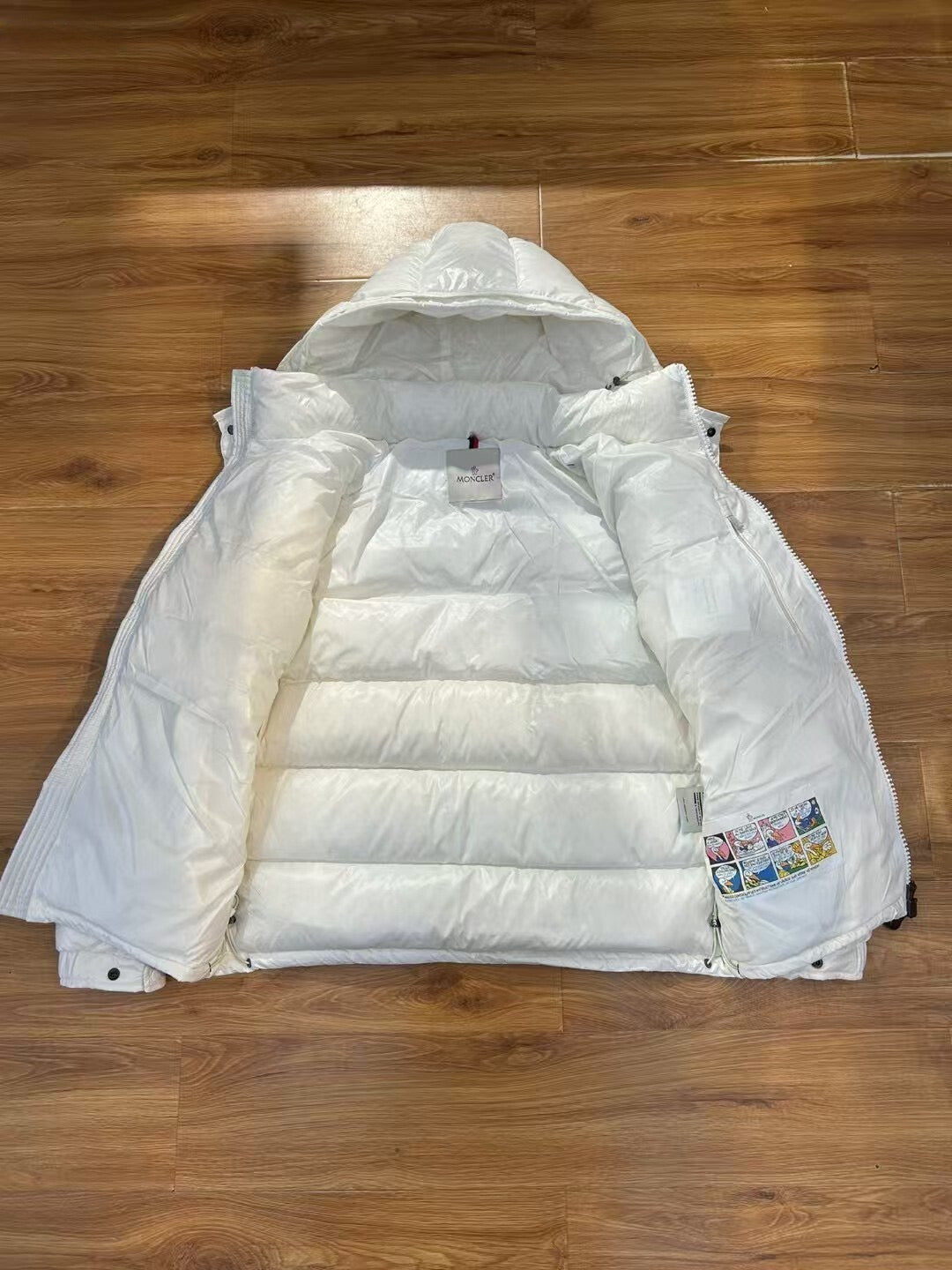 ALPINE SHELL PUFFER “White”