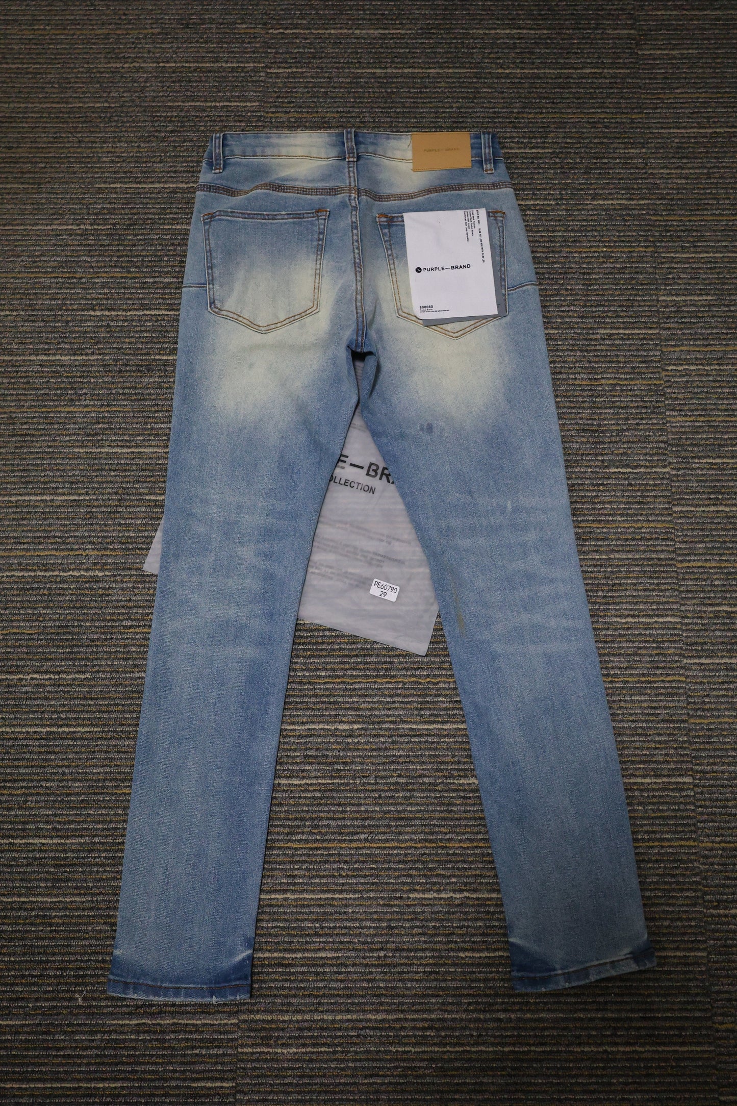TEXTURED ARCH DENIM “Laser Blue”