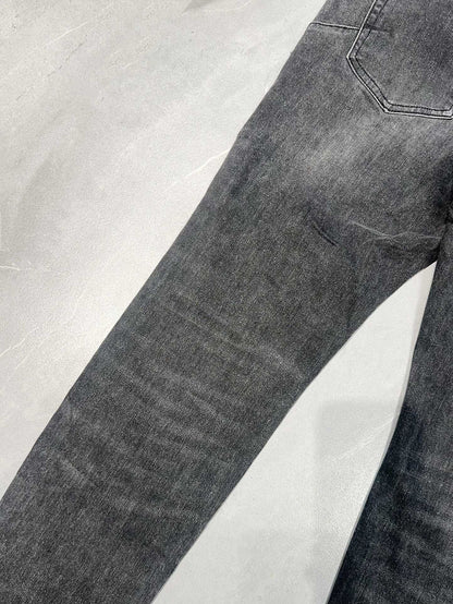 TEXTURED ARCH DENIM “Azure Stencil”
