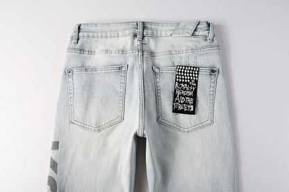 CROSS STITCH DENIM “Patchwork Raven”