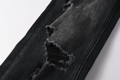 CROSS STITCH DENIM “Scribble Smoke”