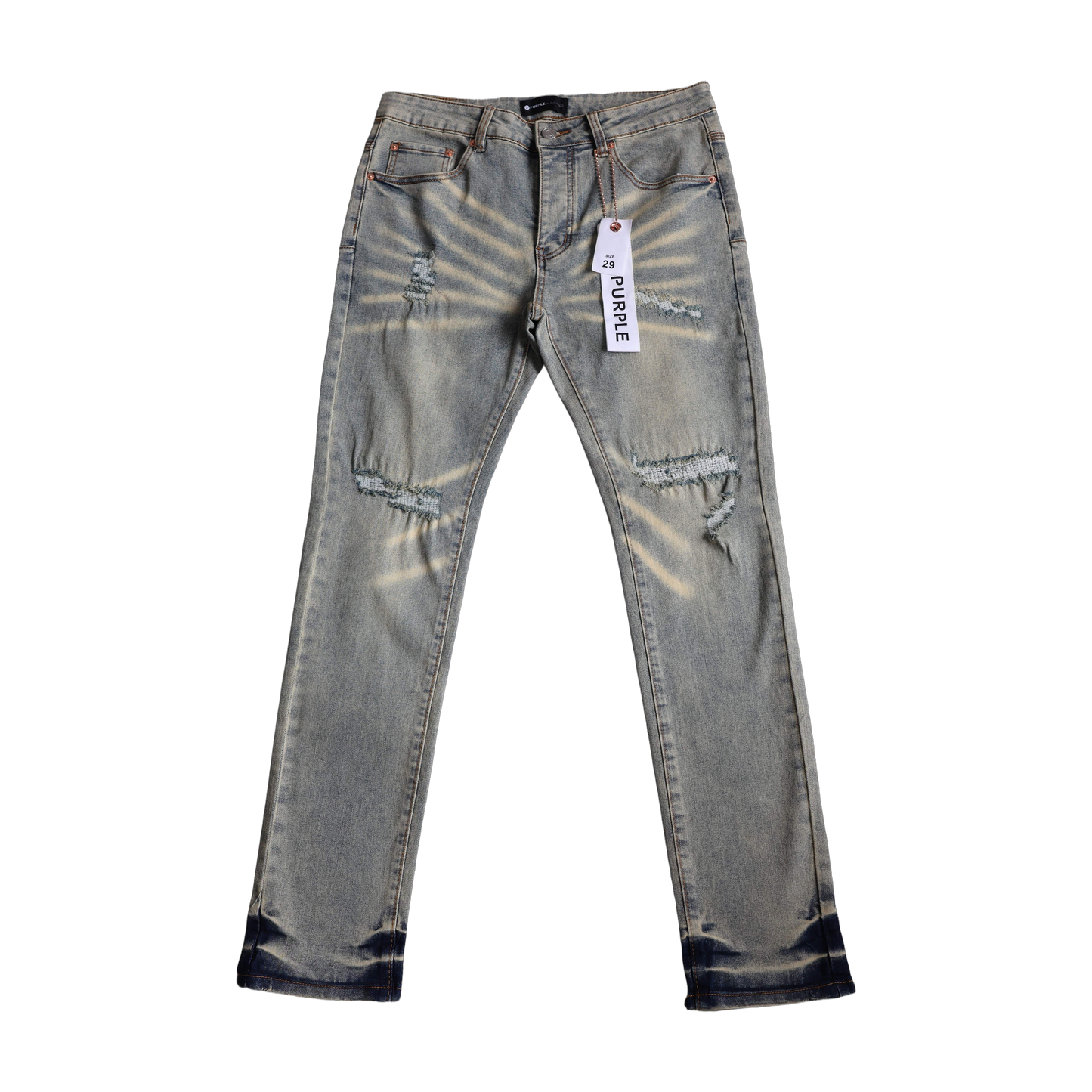 TEXTURED ARCH DENIM “Dirty Indigo”