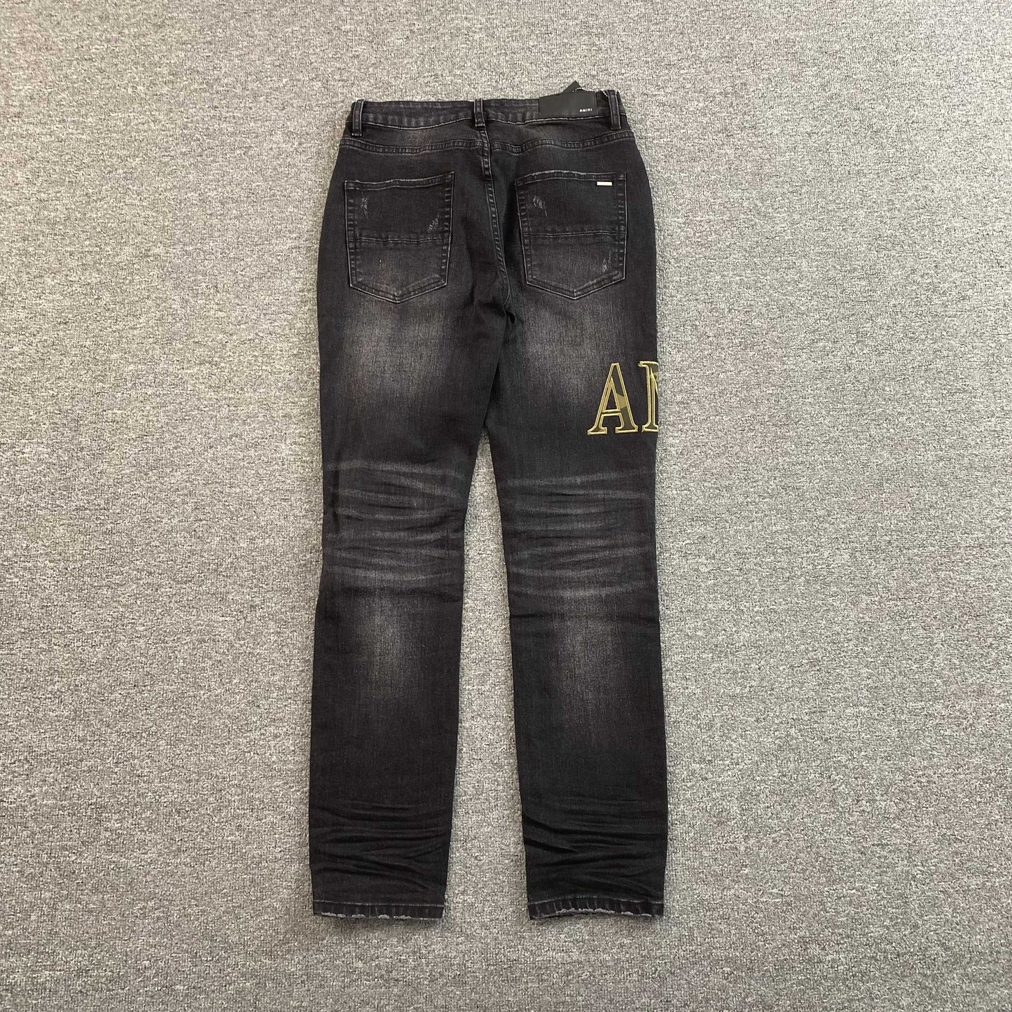DISTRESSED DENIM “Ops Black Patch”