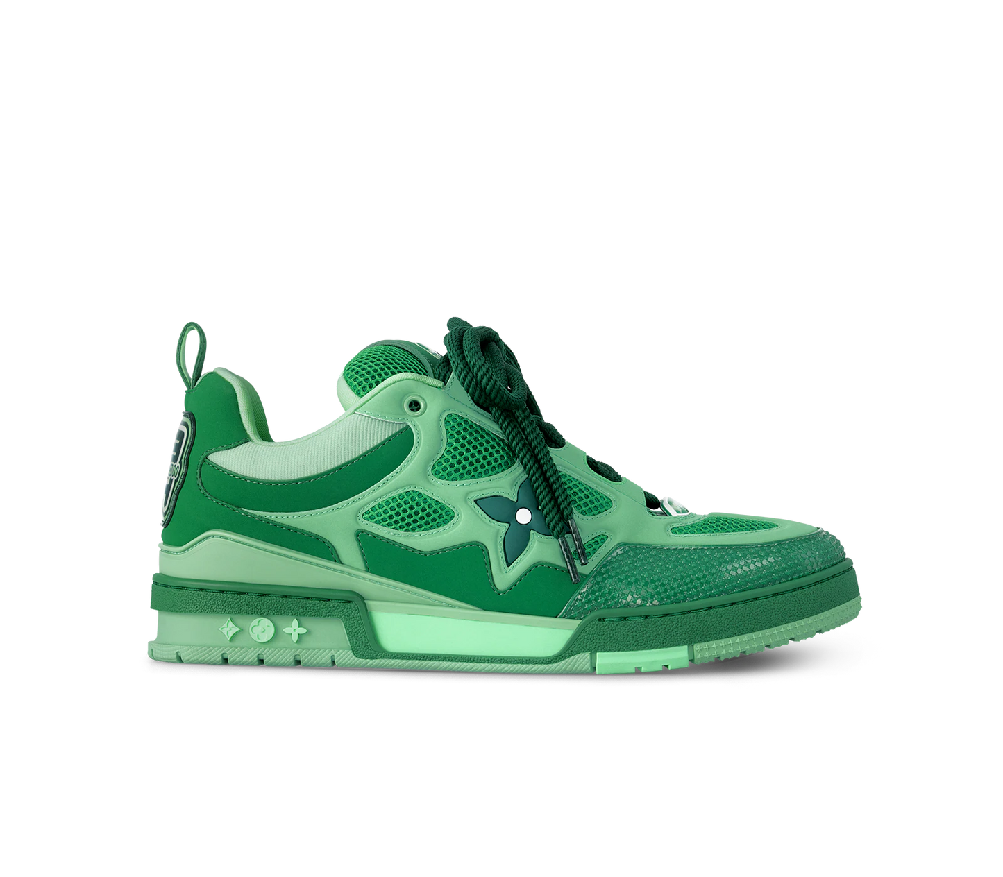 CHUNKY SKATE TRAINER “Green”