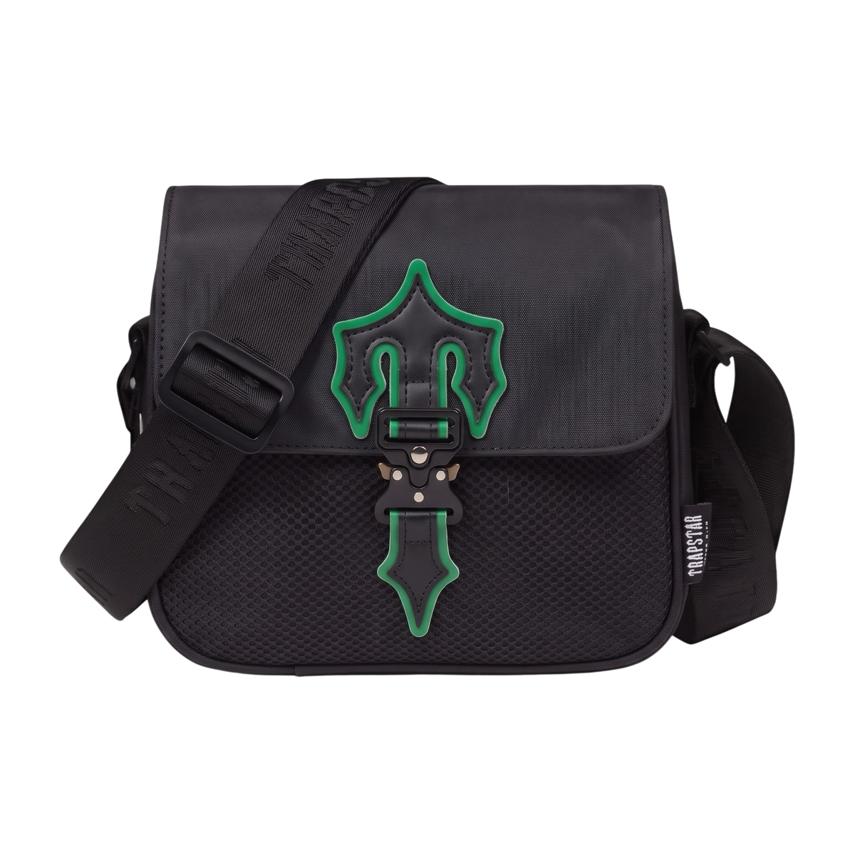 TRPSTR LOGO POUCH "Black/Green"