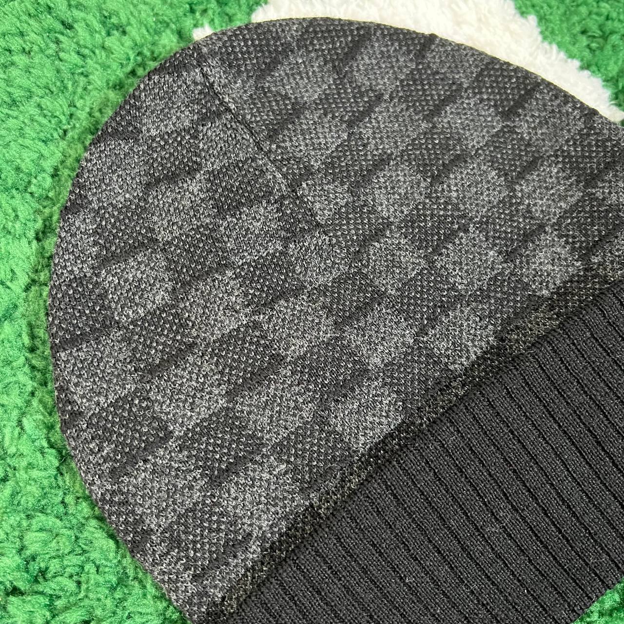 DAMIER KNIT BEANIE “Black”
