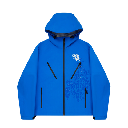 MONOGRAM SHELL JACKET “Cobalt”