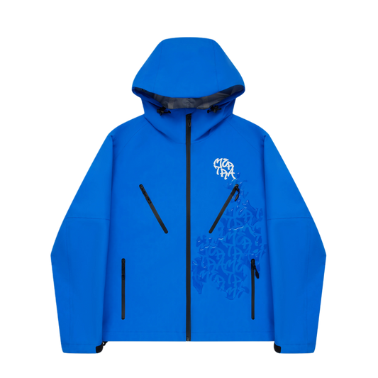 MONOGRAM SHELL JACKET “Cobalt”