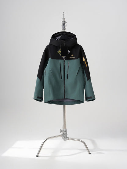 CLIMBERS WINDSHELL “Black Green”
