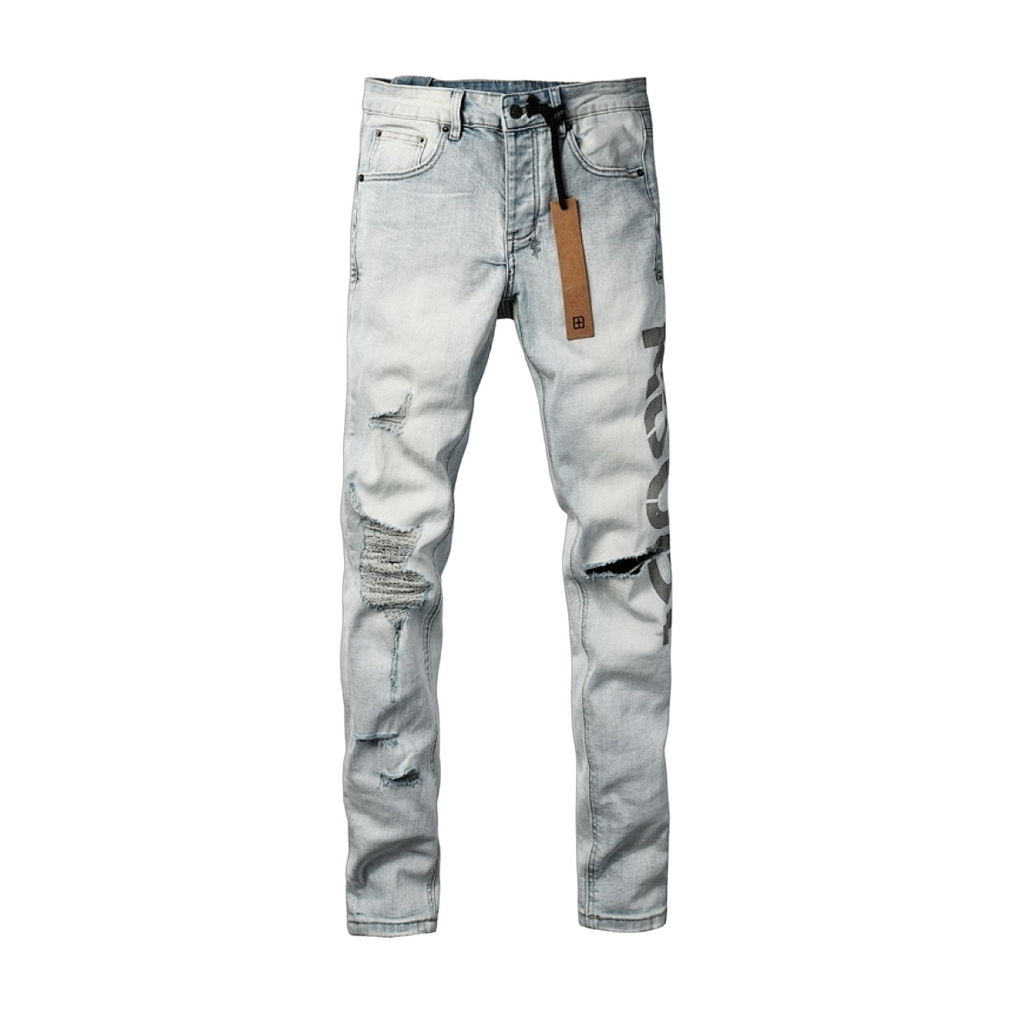 CROSS STITCH DENIM “Patchwork Raven”