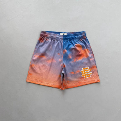 AURORA WASH SHORTS 'Mesh Sunset'