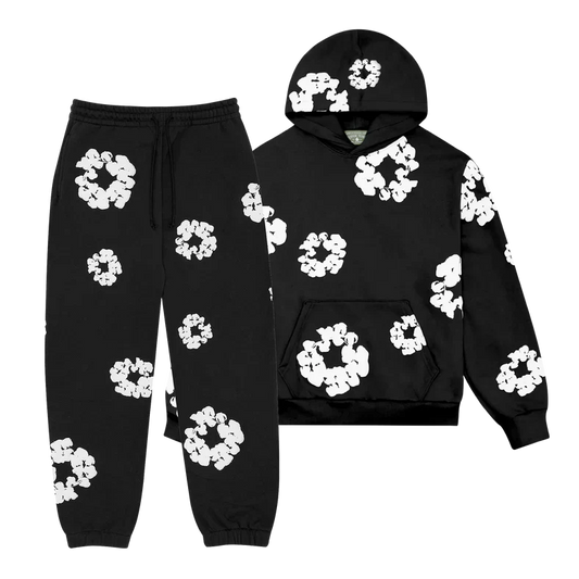 WASHED INDIGO SET “Black & White”