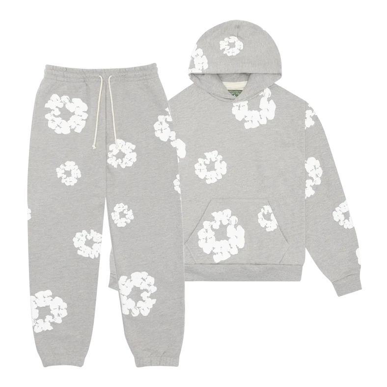 WASHED INDIGO SET “Gray”
