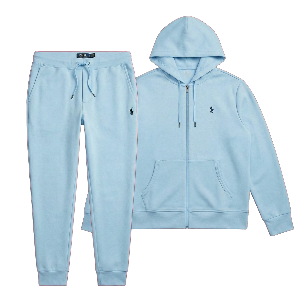 POLO FLEECE TRACKSUIT “Baby Blue”
