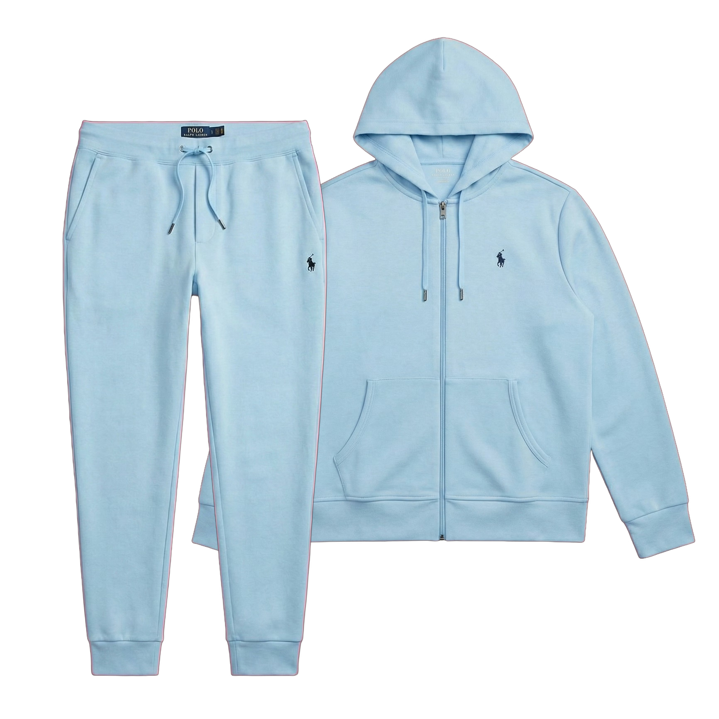 POLO FLEECE TRACKSUIT “Baby Blue”