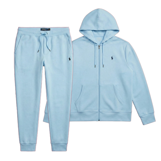 POLO FLEECE TRACKSUIT “Baby Blue”