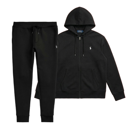 POLO FLEECE TRACKSUIT “Black”