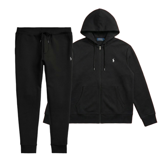 POLO FLEECE TRACKSUIT “Black”