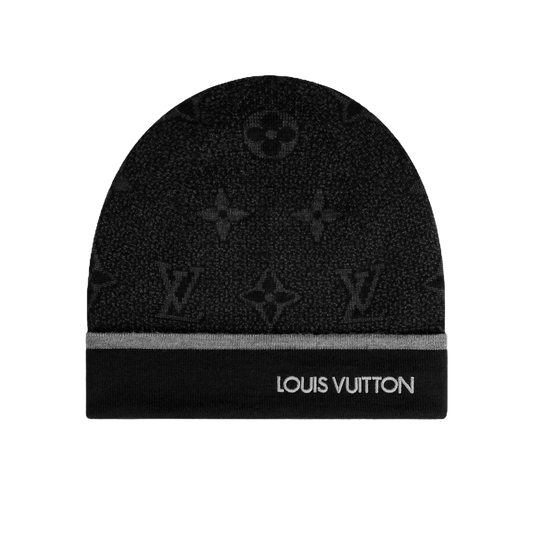 INITIAL KNIT BEANIE “Slate”