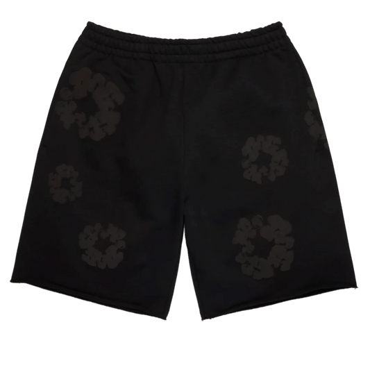 COTTON WREATH SHORTS 'Obsidian Black'