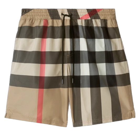 HERITAGE CHECK SHORTS 'Classic Sand'