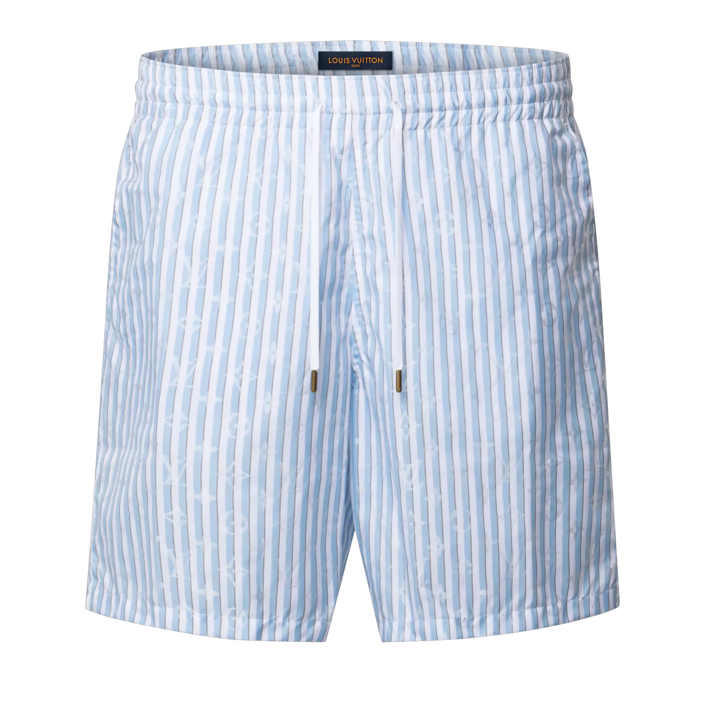 SIGNATURE MONOGRAM SHORTS 'Powder Blue'