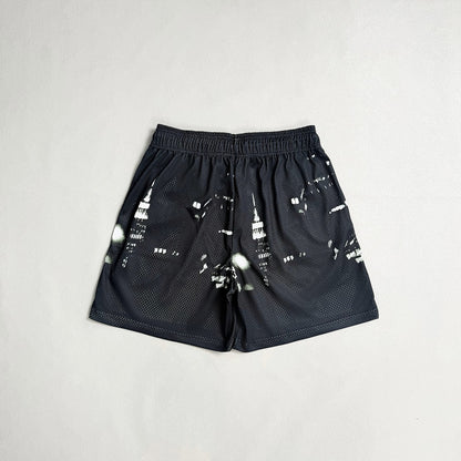 AURORA WASH SHORTS 'Skyline Black'