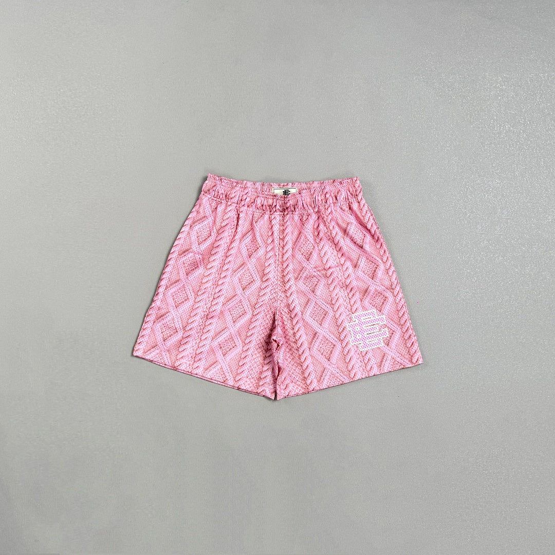 AURORA WASH SHORTS 'Pink Knit'